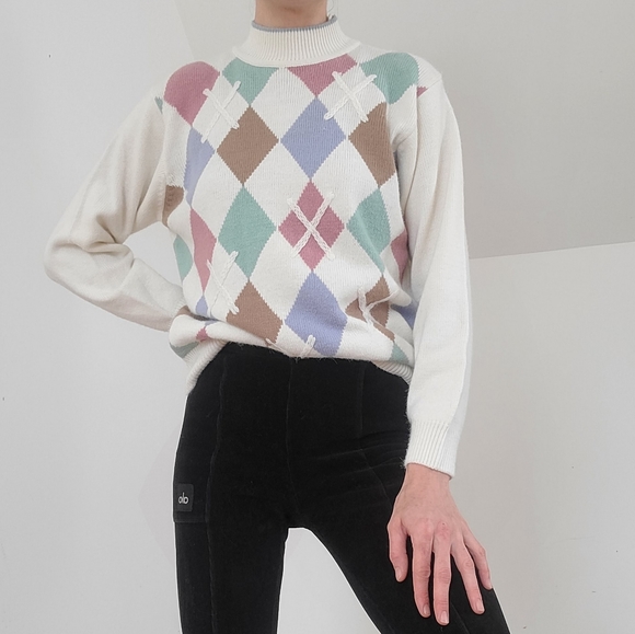 VINTAGE - KNIT SWEATER - Picture 2 of 9